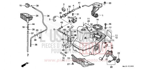 FUEL TANK ST1100AT de 1996